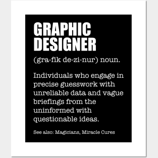 Design Ninja Graphic Designer Funny Dictionary Definition Posters and Art